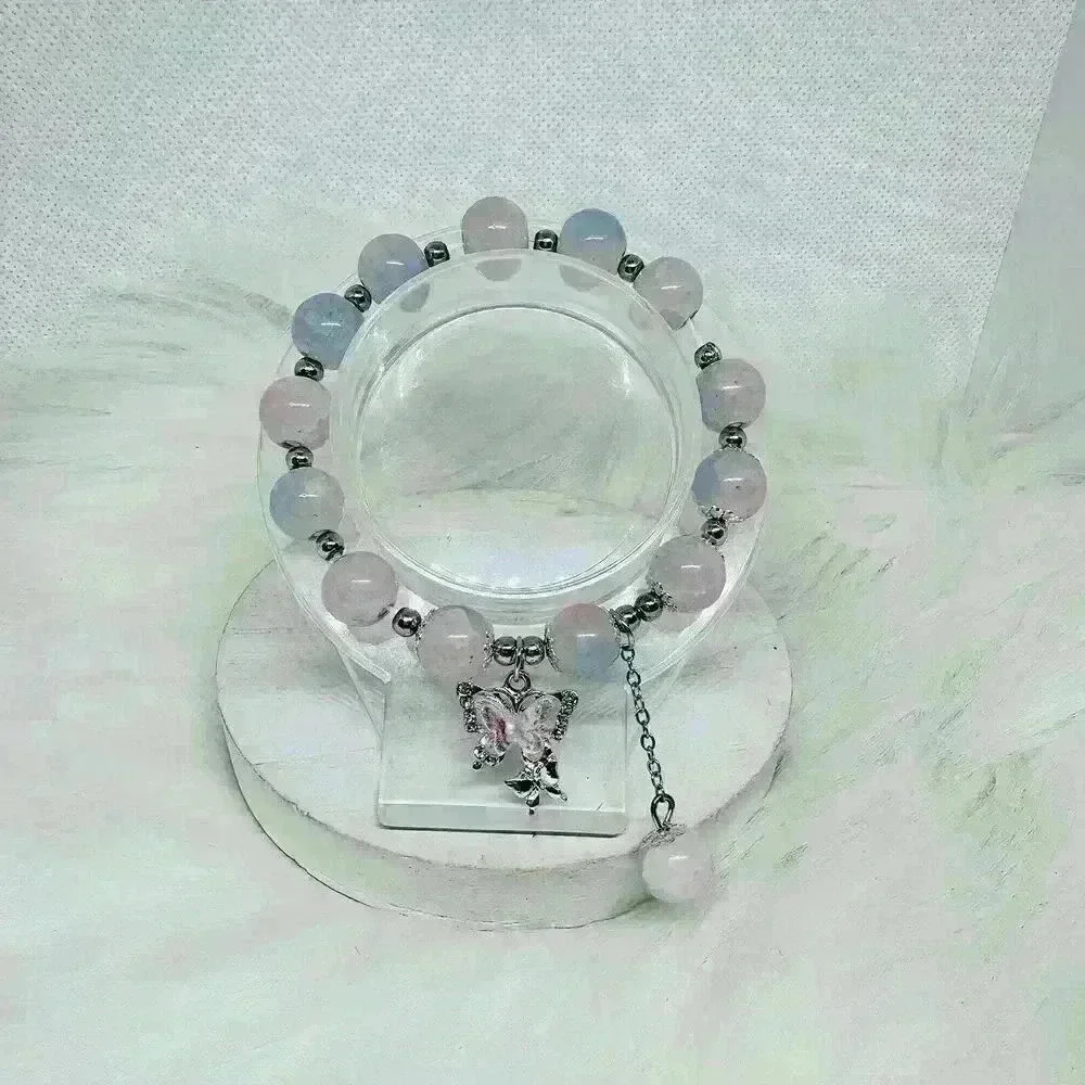 Girls Butterfly Beaded Bracelet - Picture 4 of 6